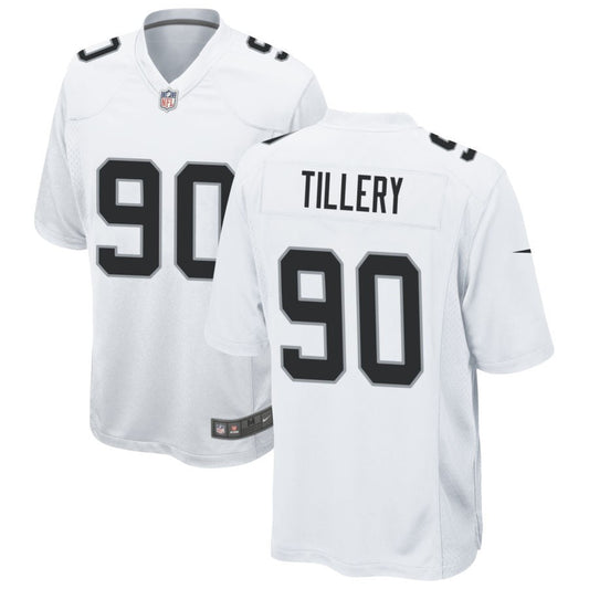 Jerry Tillery Las Vegas Raiders Nike Game Jersey - White