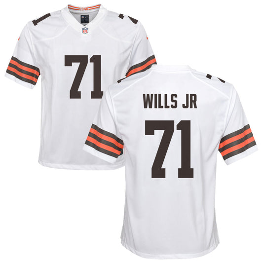 Jedrick Wills Jr Nike Cleveland Browns Youth Game Jersey - White