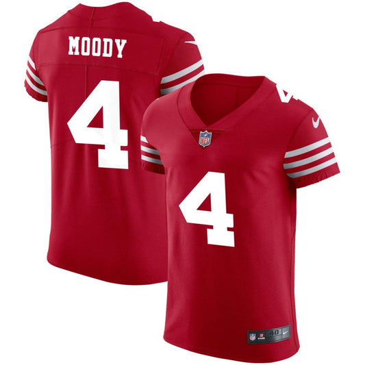 Jake Moody San Francisco 49ers Nike Vapor Elite Jersey - Scarlet