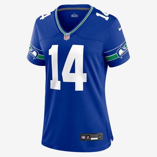 DK Metcalf Seattle Seahawks Women's Nike NFL Game Football Jersey - Royal