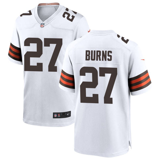 Lorenzo Burns Cleveland Browns Nike Game Jersey - White