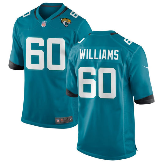 Darryl Williams Jacksonville Jaguars Nike Alternate Game Jersey - Teal