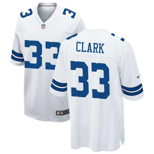 Damone Clark Dallas Cowboys Nike Game Jersey - White