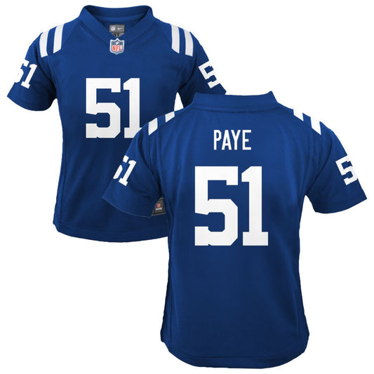 Kwity Paye Nike Indianapolis Colts Youth Game Jersey - Royal