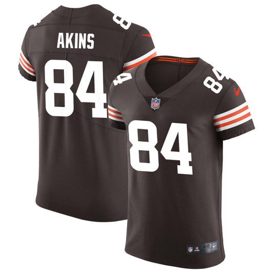 Jordan Akins Cleveland Browns Nike Vapor Elite Jersey - Brown