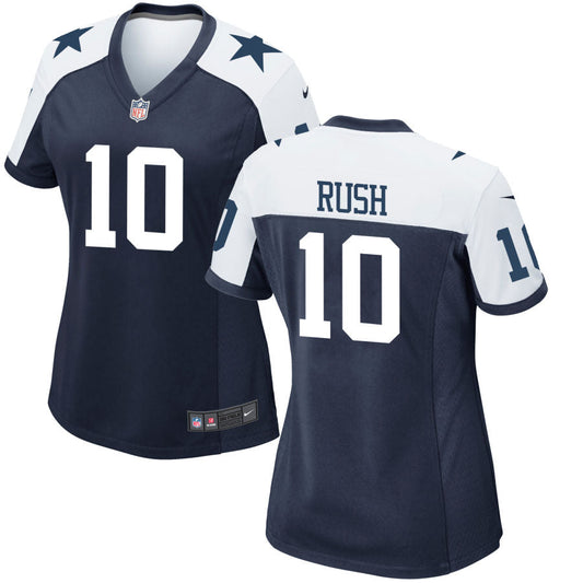Cooper Rush Dallas Cowboys Nike Women's Alternate Game Jersey - Navy