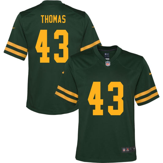 Kiondre Thomas Green Bay Packers Nike Youth Alternate Jersey - Green
