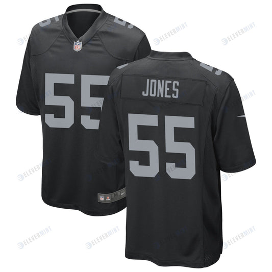 Las Vegas Raiders Chandler Jones 55 Game Jersey - Black Jersey