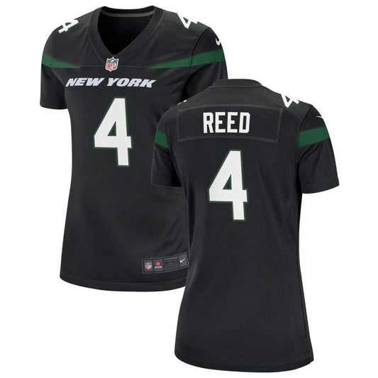 D.J. Reed New York Jets Nike Women's Alternate Game Jersey - Stealth Black