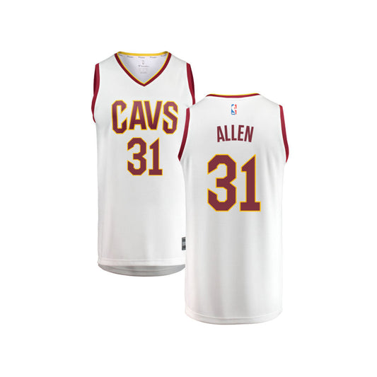 Jarrett Allen Cleveland Cavaliers Fanatics Branded Youth Fast Break Replica Jersey White - Association Edition