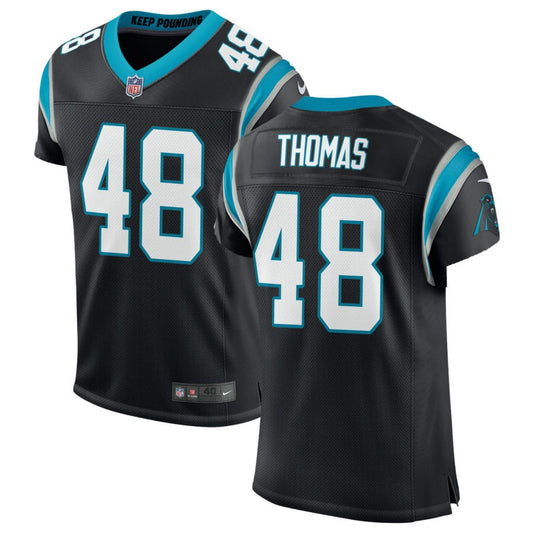Jordan Thomas Carolina Panthers Nike Classic Elite Jersey - Black