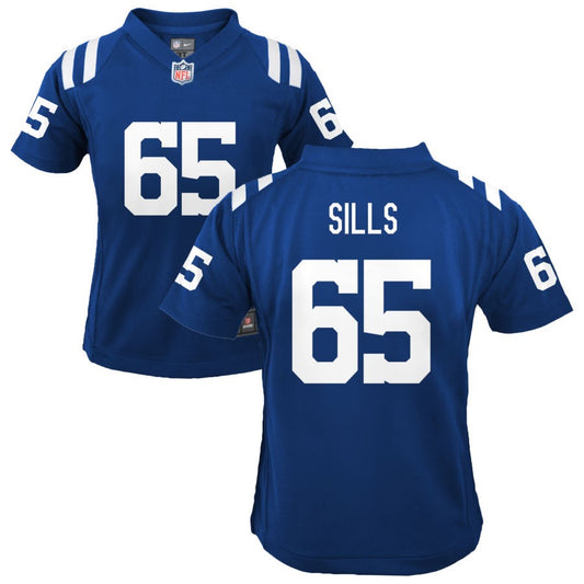 Josh Sills Nike Indianapolis Colts Youth Game Jersey - Royal