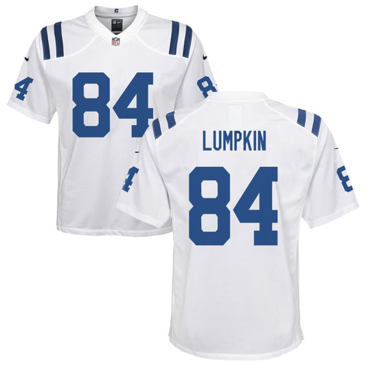 Johnny Lumpkin Nike Indianapolis Colts Youth Game Jersey - White