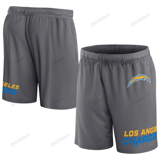 Los Angeles Chargers Team Gray Clincher Shorts - Men