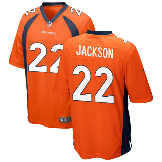 Kareem Jackson Denver Broncos Nike Game Jersey - Orange