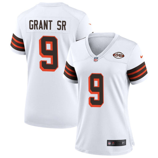 Jakeem Grant Sr Cleveland Browns Nike Women's 1946 Collection Alternate Jersey - White