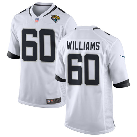 Darryl Williams Jacksonville Jaguars Nike Youth Game Jersey - White