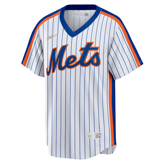 Men's  Nike Mets Home Cooperstown Collection Team Jersey - White