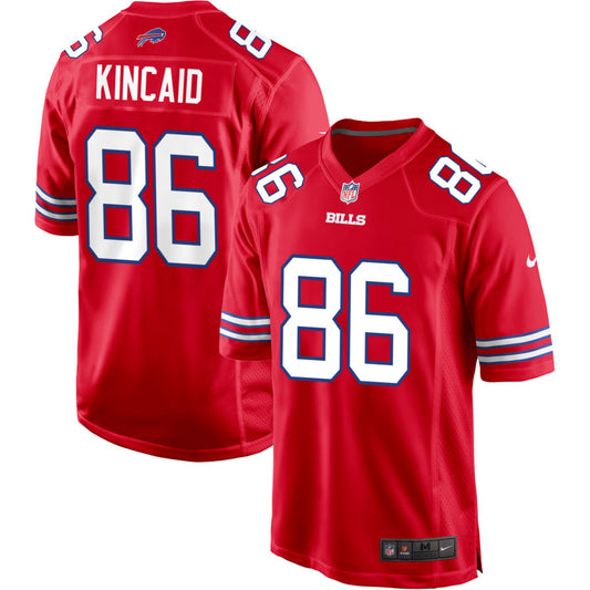 Dalton Kincaid Buffalo Bills Nike Alternate Game Jersey - Red
