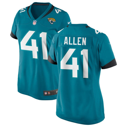 Josh Allen Jacksonville Jaguars Nike Women's Alternate Jersey - Teal