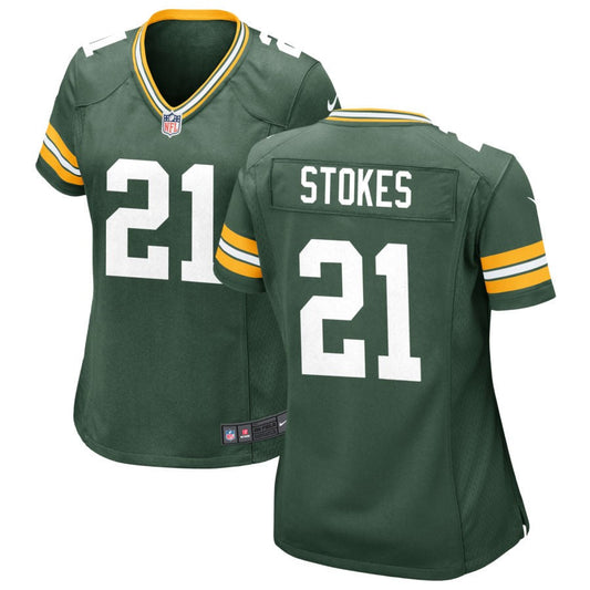 Eric Stokes Green Bay Packers Nike Women's Game Jersey - Green