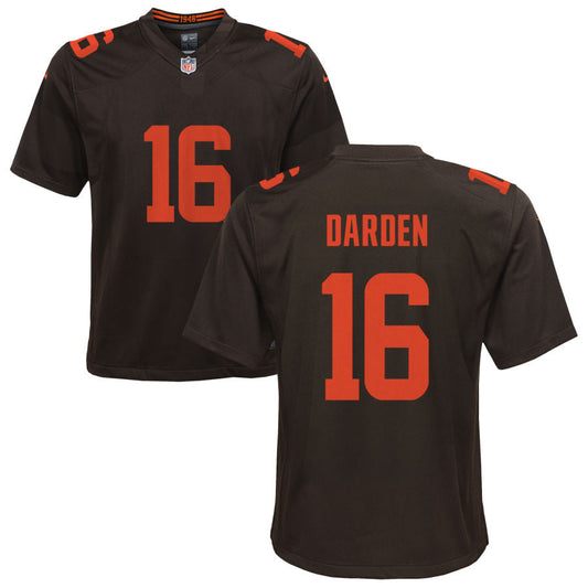 Jaelon Darden Cleveland Browns Nike Youth Alternate Game Jersey - Brown
