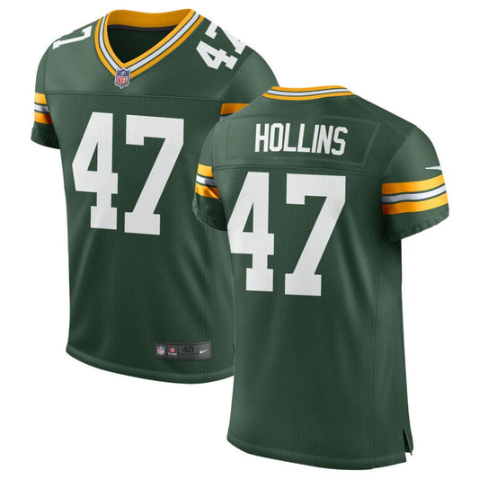 Justin Hollins Green Bay Packers Nike Classic Elite Jersey - Green