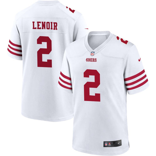 Deommodore Lenoir San Francisco 49ers Nike Youth Game Jersey - White