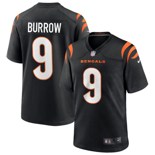 Joe Burrow Cincinnati Bengals Nike Youth Logo Game Jersey - Black