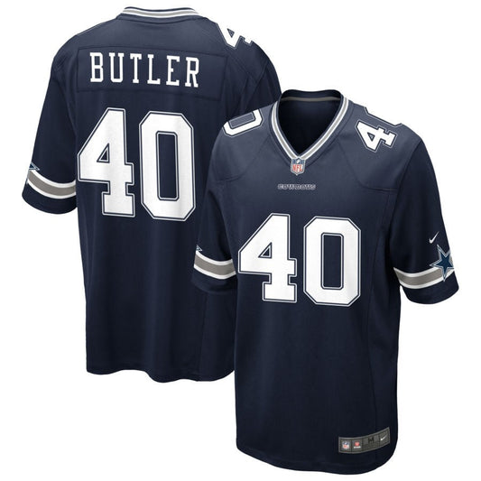 Josh Butler Dallas Cowboys Nike Game Jersey - Navy