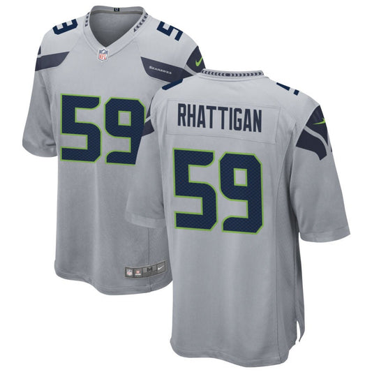 Jon Rhattigan Seattle Seahawks Nike Alternate Game Jersey - Gray