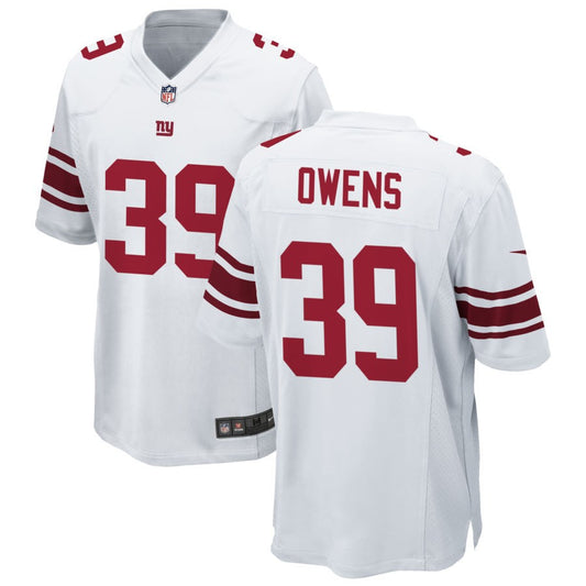 Gervarrius Owens New York Giants Nike Game Jersey - White