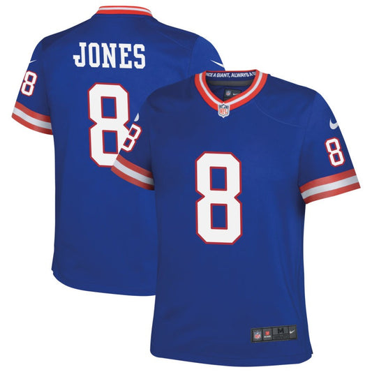 Daniel Jones New York Giants Nike Youth Classic Game Jersey - Royal