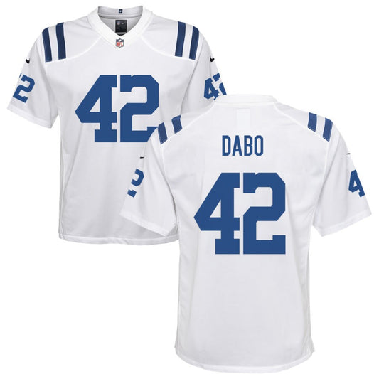 Marcel Dabo Nike Indianapolis Colts Youth Game Jersey - White