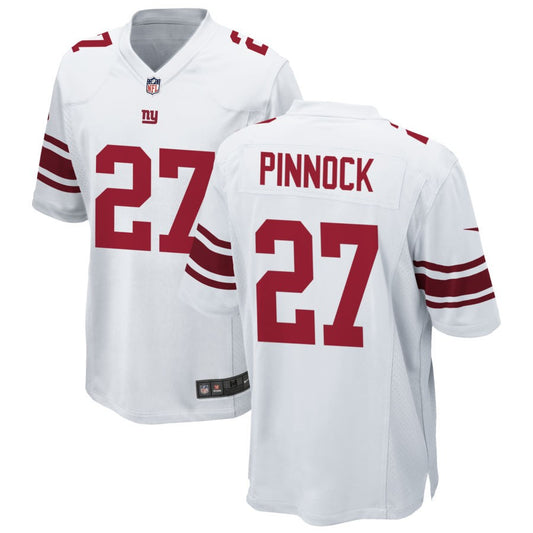 Jason Pinnock New York Giants Nike Game Jersey - White