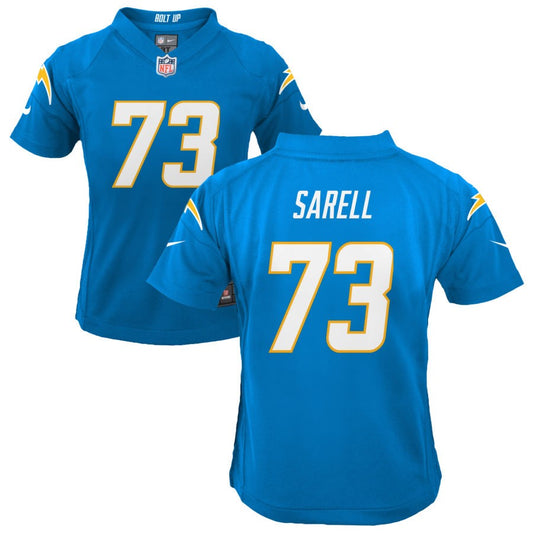 Foster Sarell Los Angeles Chargers Nike Youth Game Jersey - Powder Blue