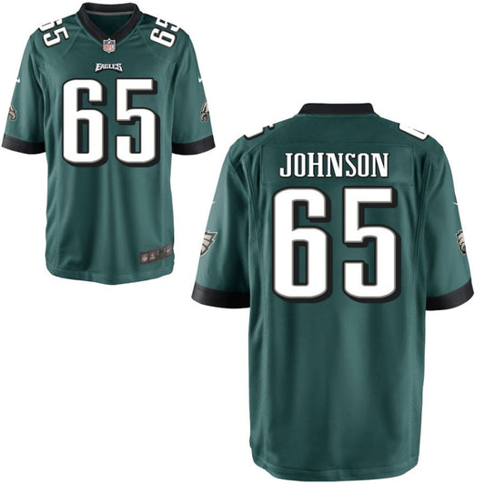 Lane Johnson Philadelphia Eagles Nike Youth Game Jersey - Midnight Green