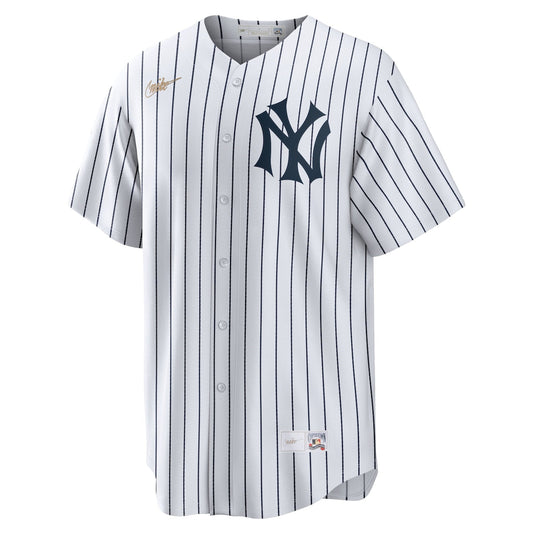 Men's Mickey Mantle Nike Yankees Home Cooperstown Jersey - White