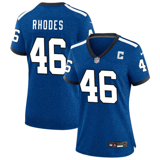 Luke Rhodes Indianapolis Colts Nike Women's Indiana Nights Alternate Game Jersey - Royal