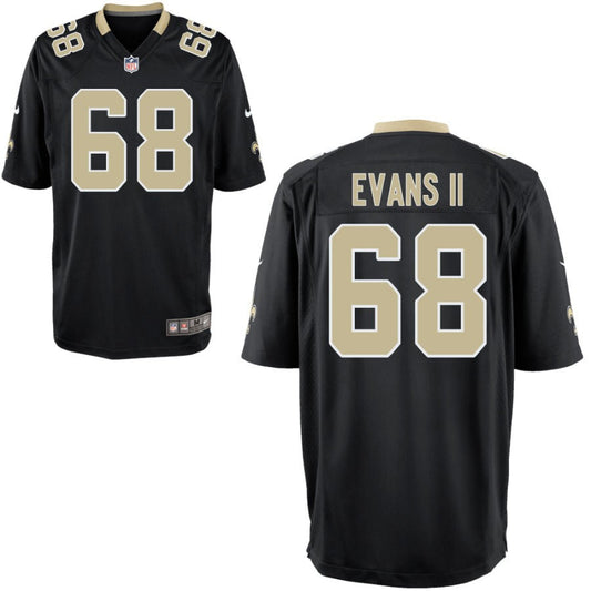 Mark Evans II New Orleans Saints Nike Youth Game Jersey - Black
