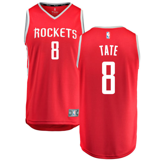 Jae'Sean Tate Houston Rockets Fanatics Branded Fast Break Replica Jersey Red - Icon Edition