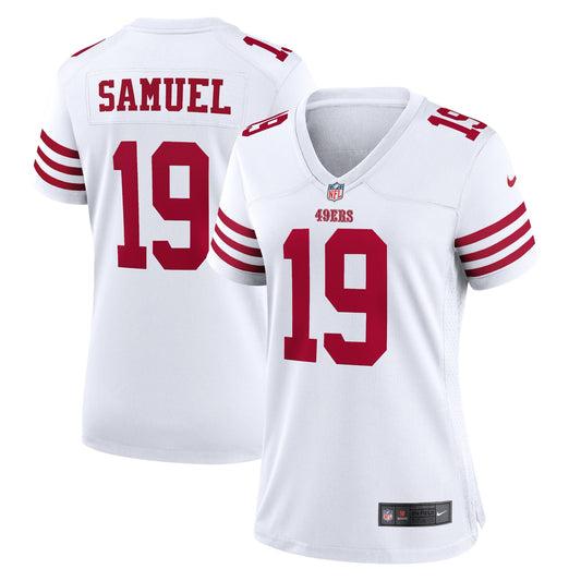 Deebo Samuel San Francisco 49ers Nike Women's Player Game Jersey - White