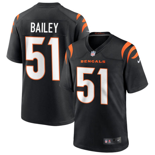 Markus Bailey Cincinnati Bengals Nike Game Jersey - Black