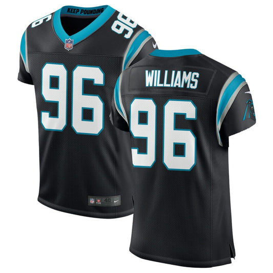 DeShawn Williams Carolina Panthers Nike Classic Elite Jersey - Black