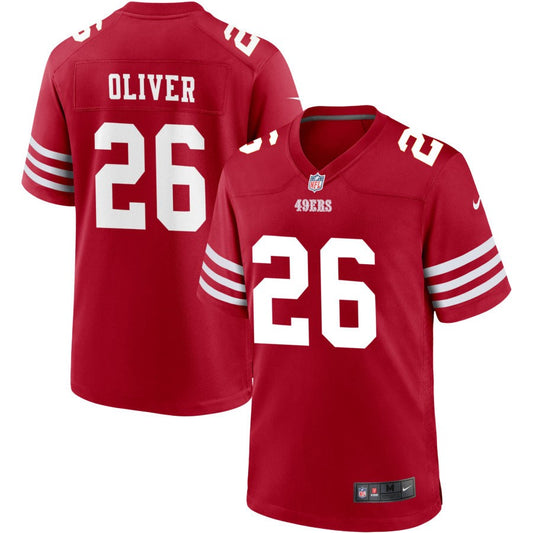 Isaiah Oliver San Francisco 49ers Nike Jersey - Scarlet