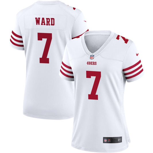 Charvarius Ward San Francisco 49ers Nike Women's Game Jersey - White