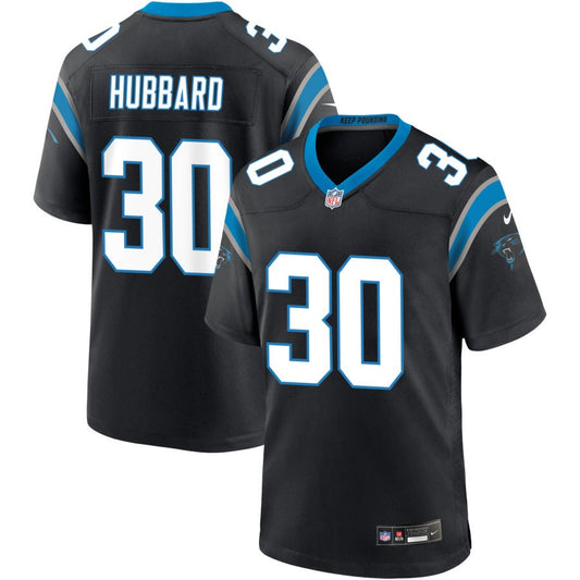 Chuba Hubbard Carolina Panthers Nike Game Jersey - Black