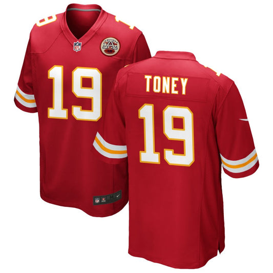 Kadarius Toney Kansas City Chiefs Nike Game Jersey - Red