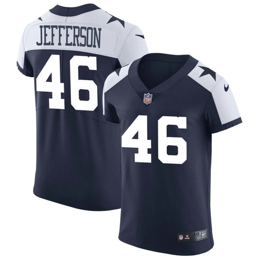 Malik Jefferson Dallas Cowboys Nike Alternate Vapor Elite Jersey - Navy