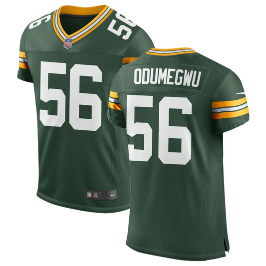 Kenneth Odumegwu Green Bay Packers Nike Classic Elite Jersey - Green